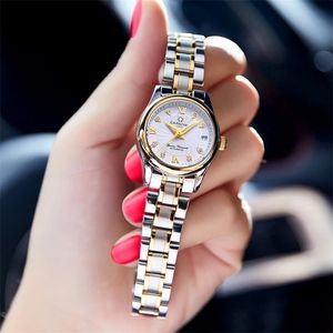 Kvinnors klockor Carnival Brand Luxury Women Mechanical Watch Ladies Waterproof Sapphire Luminous Automatic Armturer Reloj Mujer 8830 230725