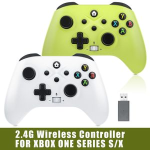 2.4G Wireless Xbox One Controller with Turbo Keys, 6-Axis Vibration, for Xbox One Series S/X and PC Windows