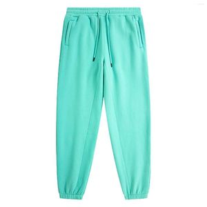 Men's Pants Thrill Sweatpants House Memory Winter H And Thickened Daily Casual Solid Color Sanitary