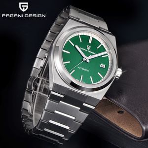 Inne zegarki 2023 Pagani Design 40 mm Men Automatyczne mechaniczne Sapphire ze stali nierdzewnej NH35 10bars Sports Clock AR ELOJ HOMBRE 230725