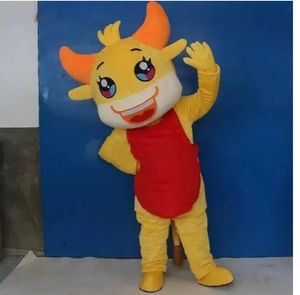 Masquerade Cattle Animal Theme Mascot Costumes Halloween Fancy Party Dress Cartoon Character Carnival Xmas Easter Advertising Birthday Party Costumcostum