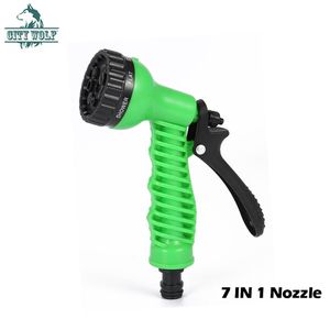 City wolf Garden Water Sprayers 7 Patterns Water Gun Household Watering Hose Spray Gun for Car Washing Cleaning Lawn Garden Wateri258O