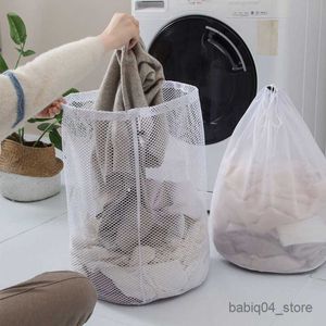 Storage Baskets Laundry Bag Household Washing Machine Net Bag Care Washing Bag Underwear Special Anti-deformation Laundry Basket R230726