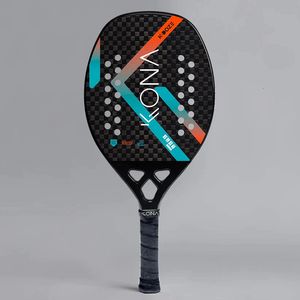 Raquetes de Tênis Carbono Paddle Racket Macio EVA Rosto Raquete de Tênis Com Saco de Padel Capa Para Homens Mulheres Acessórios de Treino 230725