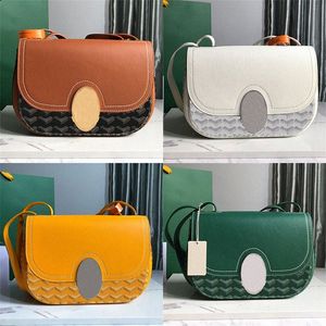 233 Shoulder Bag Designer Women Canvas Yellow Tavenay Suede Leather Crossbody Finition Palladium Flat Pocket at the Back Shoulder Bags Seal Clasp