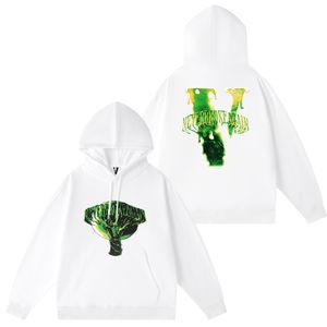 vlone kapüşonlu vlone arkadaş moda erkekler beyaz yılan tişört ünlü tasarımcı gömlek büyük v yüksek kaliteli hip hop erkekler kadınlar uzun kollu kapüşon kazak sweatshirt