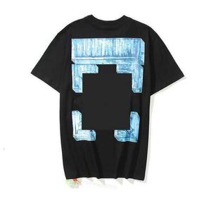 Summer Luxurys Mens and Womens T Shirt Designers Offs Clothing Loose Tees Tops Man Casual Street Graffiti Shirt Sweatshirt Short Sleeve Tshirts Offes White C01V