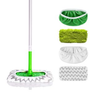 Cleaning Cloths 4PCS Flat Mop Replacement Cloth Reusable Microfiber Replacement Cloth Cover Swiffer Sweeper Mop Cloths Cleaning Floor Cloth 230725