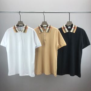 Mens Stylist Polo Shirts Luxury Italy Men Clothes Manga Curta Fashion Casual Men's Summer T Shirt Muitas cores estão disponíveis Tamanho M-3XL QW24