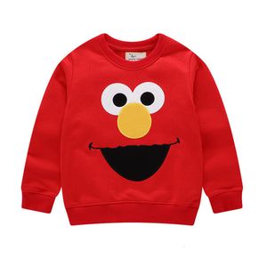 Hoodies Sweatshirts Jumping Meters Herbst Elmo Sweatshirts Baby Jungen Mädchen Cartoon Shirts Mode Kleidung Langarm Hoody Jungen Mädchen Tops 230725