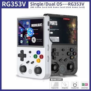 Portable Game Player Anbernic RG353V RG353Vs Retro Handheld Games Console 3,5 Zoll 640*480 Videospielkonsole Linux Dual System Tragbare Spielekonsole 230726