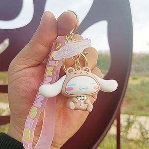 Niedlicher Cartoon Cinnamoroll Schlüsselanhänger Big Ear Dog Kawaii Kuromi Puppe Spielzeug Anhänger Schlüsselanhänger Taschenanhänger Weihnachtsgeschenke 2293