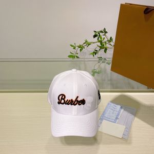 Designer Letter Baseball Cap Casual broderi utomhusjusterbara solhattar Kvinnor Män snapback Caps