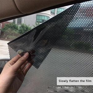 1PAIR CAR FILM PARASOLE AUTO Słońca Ochrona przeciwsłoneczna Słońce Boczne okno zabarwione Szklanę Tene Sole Auto Finestrino Przycieranie 264K