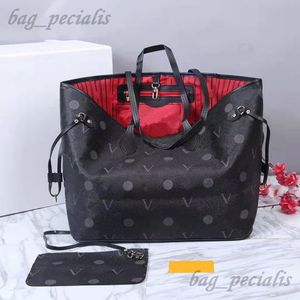 Bolso de mano Bolso de diseñador Bolsos de alta capacidad Monederos compuestos Cuero Flor Damas Cuadrícula Marrón negro flor floral Bolso de compras 50 CM