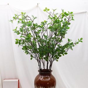 装飾的な花人工植物3PC