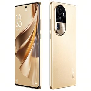 Original Oppo Reno 10 Pro 5G Mobiltelefon Smart 16 GB RAM 256 GB 512 GB ROM MTK Dimensity 8200 50 MP NFC Android 6,74 Zoll 120 Hz Vollgebogenes Display Fingerabdruck-ID Gesichtshandy