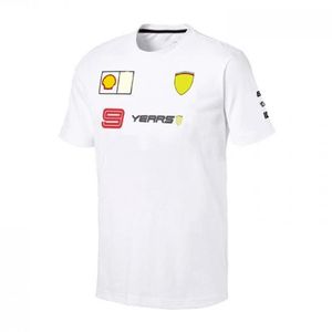 Fórmula Um Campeonato Mundial F1 Corrida T-shirt Carro Ventilador Lazer Esportes Ao Ar Livre Manga Curta 236a