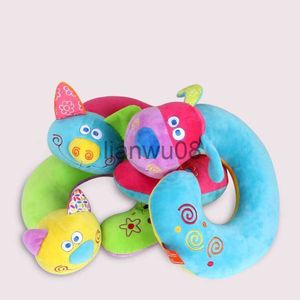 Pillows Cute Cartoon Animal Kids pillow Ushaped Memory Travel Pillow Neck Support Headrest For Children Car Airplane Sleep x0726