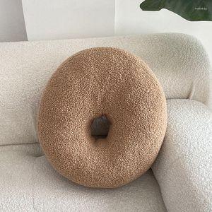 Pillow Lamb Velvet Nordic Ins Style Special-shaped Sofa Back Backrest Waist Bedroom Living Room Light Luxury