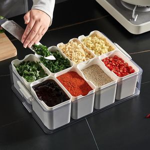 Storage Bottles Refrigerator Box Vegetable Fresh BoxFruit Egg Food Container Fresh-keeping Kitchen Organizer