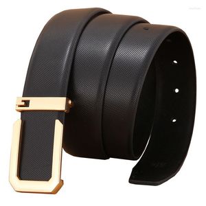 أحزمة حزام البقر الناعم للرجال حزام غير رسمي للذكور للرجال تصميم حزام
