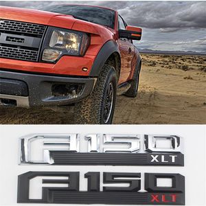 Frod Car F150 LARIAT F-150 XLT Adesivo Traseira Traseira Tronco Pára-choque Porta Emblema Distintivo Lateral Decalque269j