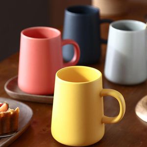 Tumblers Ceramics Coffee Mug крупная чайная чашка персонализированные кружки для женщин подарок молоко 230725