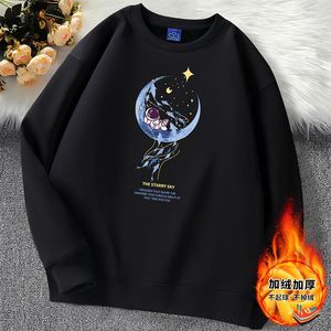 Herren Hoodies Herren Sweatshirt 2023 Herbst/Winter Fleece Warmer Pullover Mode Grafikdruck Harajuku Straße Hip Hop Oversize Hoody