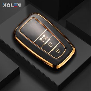 Fashion TPU Car Remote Key Case Cover Shell Fob For Toyota Corolla Prius Camry CHR C-HR RAV4 Altis Land Cruiser Prado Keyless275J