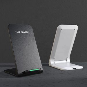 Custom Logo New 15W Wireless Charger Stand Phone Holder 15W Foldable Fast Wireless Charger