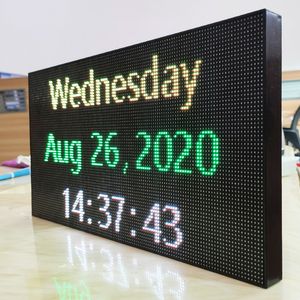 LED Display CVTAT B2 LITT LED-skylt Inomhus i fullfärg Programmerbar LED-skärm RGB LED Billboard Advertising Board Scrolling Message Display 230725