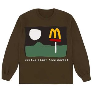 デザイナーファッション服メンズスウェットシャツフーディーズサボテンプラントフリーマーケット