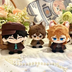 ぬいぐるみのぬいぐるみ犬のぬるぬるした人形dazaisamu nakahara chuuya edogawa rampoミニペンダントキーチェーンかわいいアニメトイおもちゃキッズギフト230726