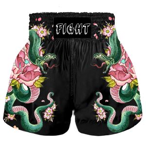 Мужские шорты мужские и женские боксы Sanda Sports Fighting Shorts MMA Custom для взрослых тренировочных костюмов Speed ​​Dry Fights 230726