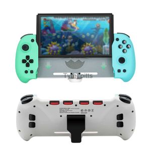 Controladores de jogo Joysticks Controlador em linha DOBE Gamepad Joystick Alça de jogo com vibração do motor/parte traseira mapeável para Nintendo Switch/Switch OLED x0727