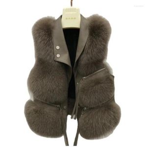 Women's Fur Vest Coat Women 2023 Winter Korean Version Of Short Hair Imitation