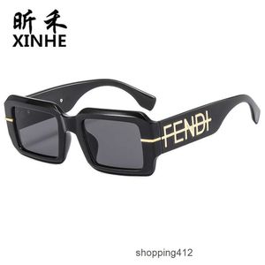 Güneş gözlüklerinin toptan satış yeni moda kutusu ağı kırmızı fd fd aile gözlükleri unisex güneş gözlüğü
