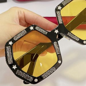 Designer-Sonnenbrillen für Herren und Damen GG0772S, geometrisches Design, Vollformat, modische Avantgarde-Sonnenbrille, Retro, lässig, multifunktionale Brille, Strandurlaub