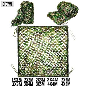Tents and Shelters Reinforced Military Camo Net Hunting Car Tent Gazebo Shade White True Blue Green Black Beige 2x2m4x5m 230726