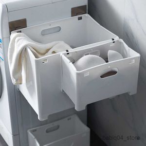 Cestini portaoggetti Cesto portabiancheria per uso domestico Cesto senza punzonatura Cestino portaoggetti in plastica Cestino per auto Organizzatore per bambini Pieghevole Portaoggetti portatile per bagno R230726