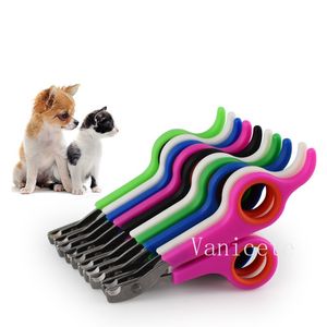 10 Renkli Köpek Bakım Malzemeleri Paslanmaz çelik kafa Kedi Köpek Tırnaklar Clippers Pet Tırnak Makasları Evcil hayvanlar Tırnak Kısıfcı T9I002392