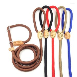 Hundhalsar Nylon Leash Belt Walking Training Weave Pet Leashes Rope Thicken Dogs Lead For Small Medium Large Accessories Saker