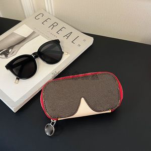 GM Solglasögon Pouch Eyewear Woody Case Glasse Box GI0843 MENS DESIGNER GI0883 GI0764 GI0654 GI0750 GI0633 GI0751 GI0717 Kvinnor Resetillbehör äkta läder