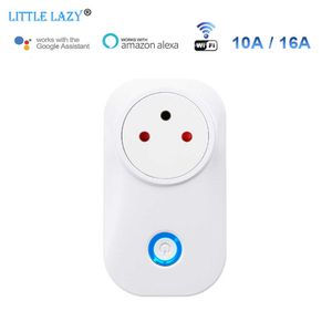 Plug di alimentazione intelligente Smart WiFi Plug Socket Outlet IR Israel Wireless Plug 10A/16A Energy Monitor App Remote Control per Alexa Assistant HKD230727