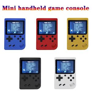 Giocatori di giochi portatili Mini console portatile retrò 400 in 1 TV Video Box 8 bit Colorf Lcd Sn Supporta due giochi per bambini Regalo Av Drop Dhdrg