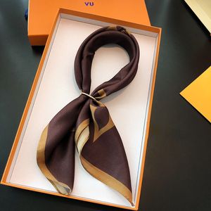 Designer slips för kvinnor halsduk silke twilly nacke slips
