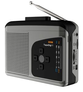 Radio EZCAP234 Oryginalna taśma Walkman Cassette odtwarzacz AM/FM kasetę radiową do konwertera MP3 do karty Card Card Card Box