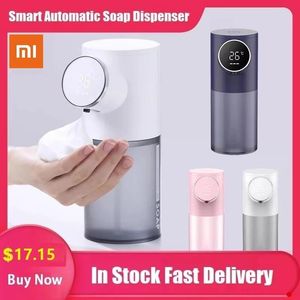 Kleid Original Xiaomi Automatische Schaumseife -Spender berührungslose wiederaufladbare, verbesserte Handseife -Spender wasserdicht mit Display