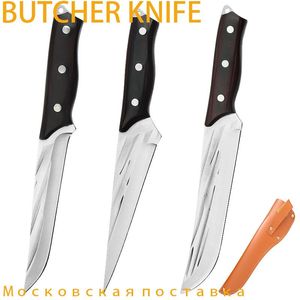 Accessories 5cr15mov Stainless Steel Forged Butcher Knives Set Meat Cleaver Boning Knife Fishing Accessories Hunting Knife with Holster